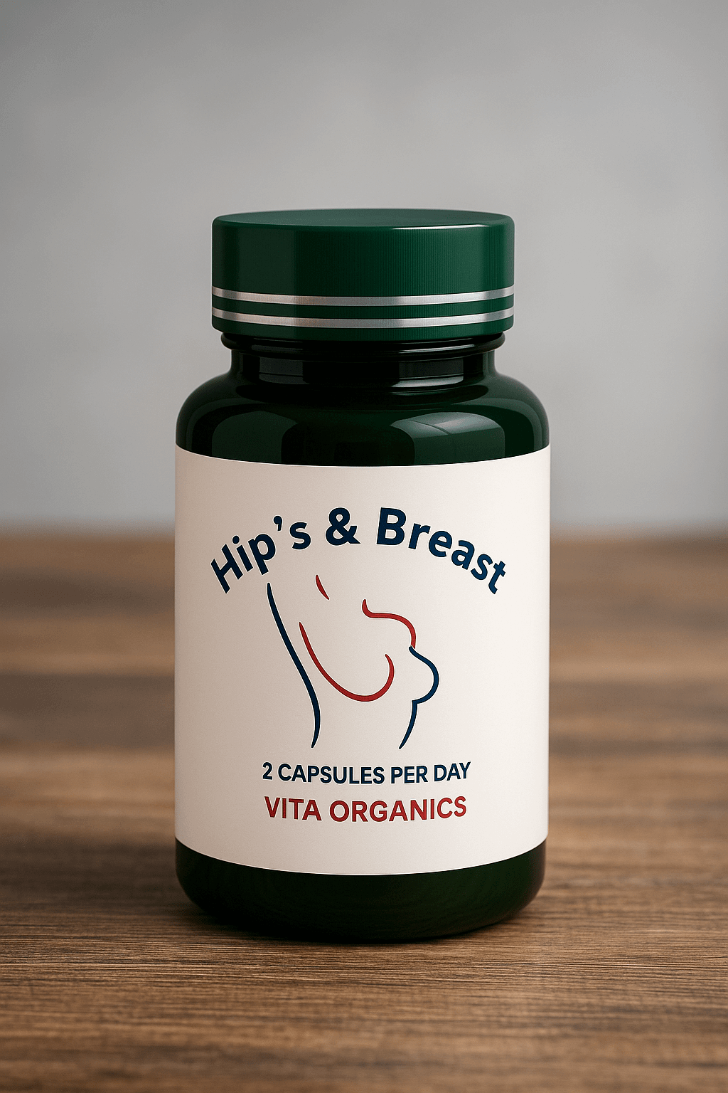 Hips And Breast 60 capsules (100% Herbal) - Vita Organics
