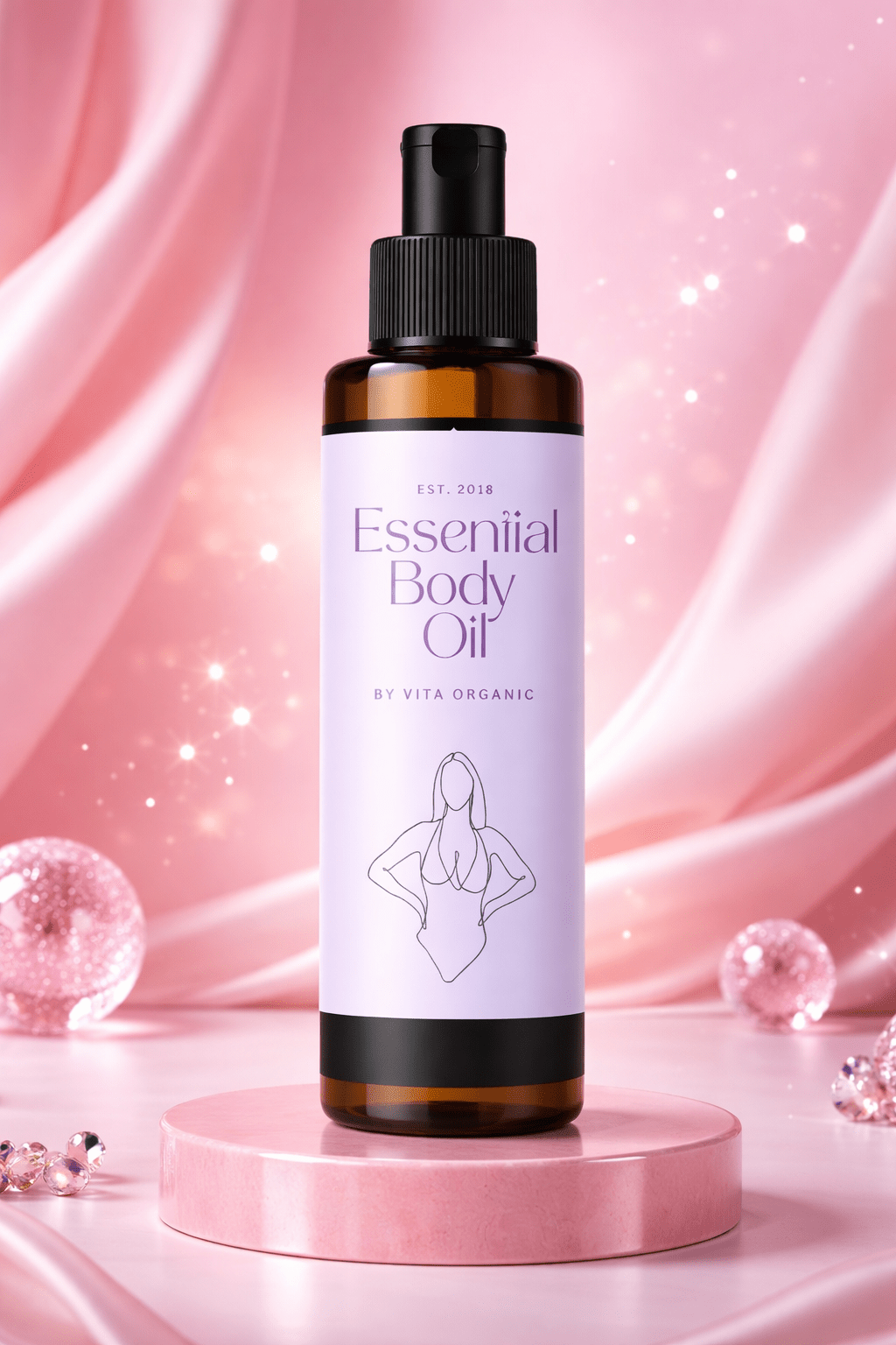 Essential Body Oil – Natural Breast Enhancement - Vita Organics