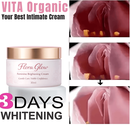 Flora Glow Private Parts Brightening Cream - Vita Organics